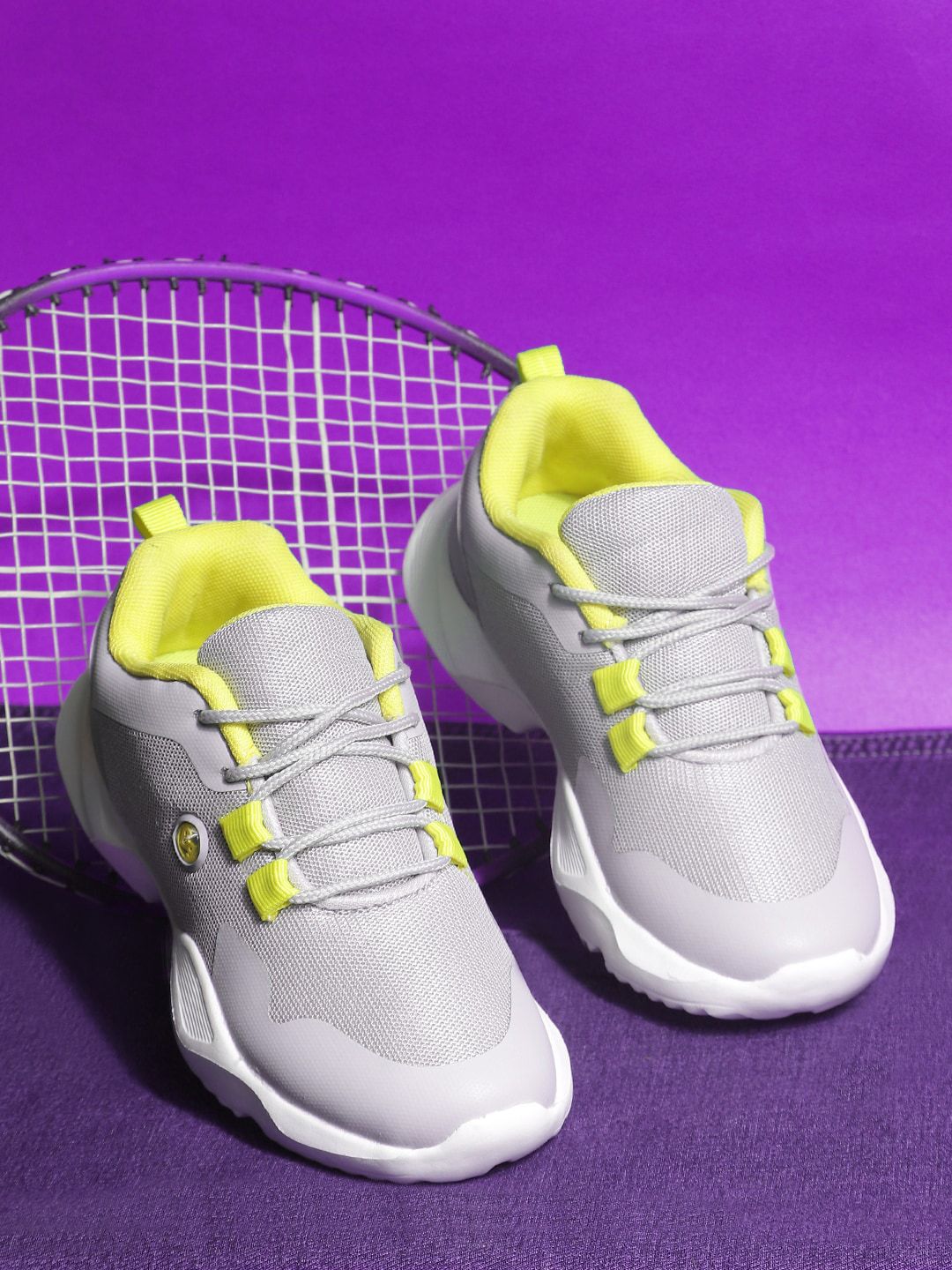 Bubblegummers Boys Textured Round Toe Mesh Sneakers-picture-55