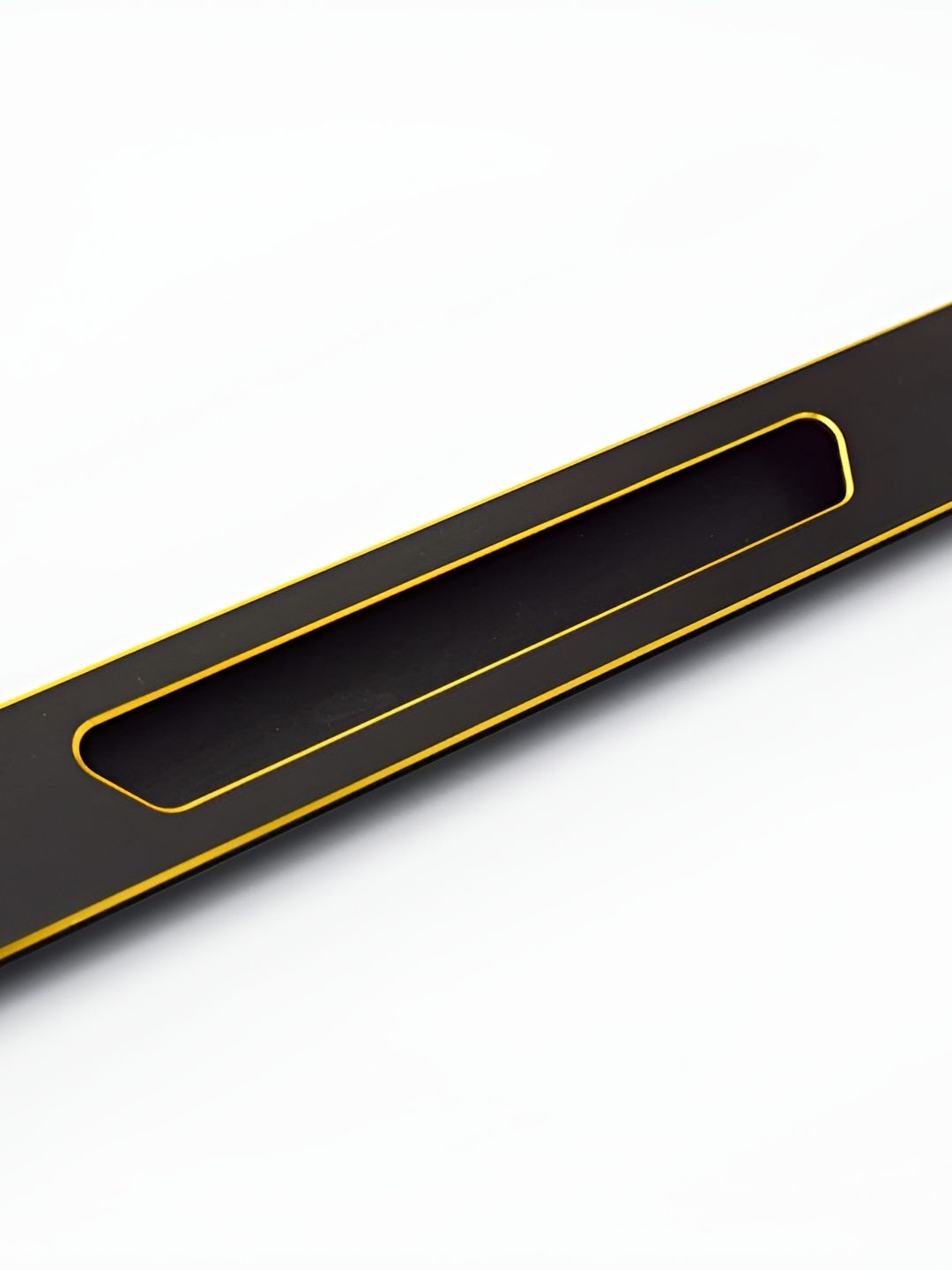 Rab Black & Gold Toned Matte Finish Zinc Drawer Handle-picture-21