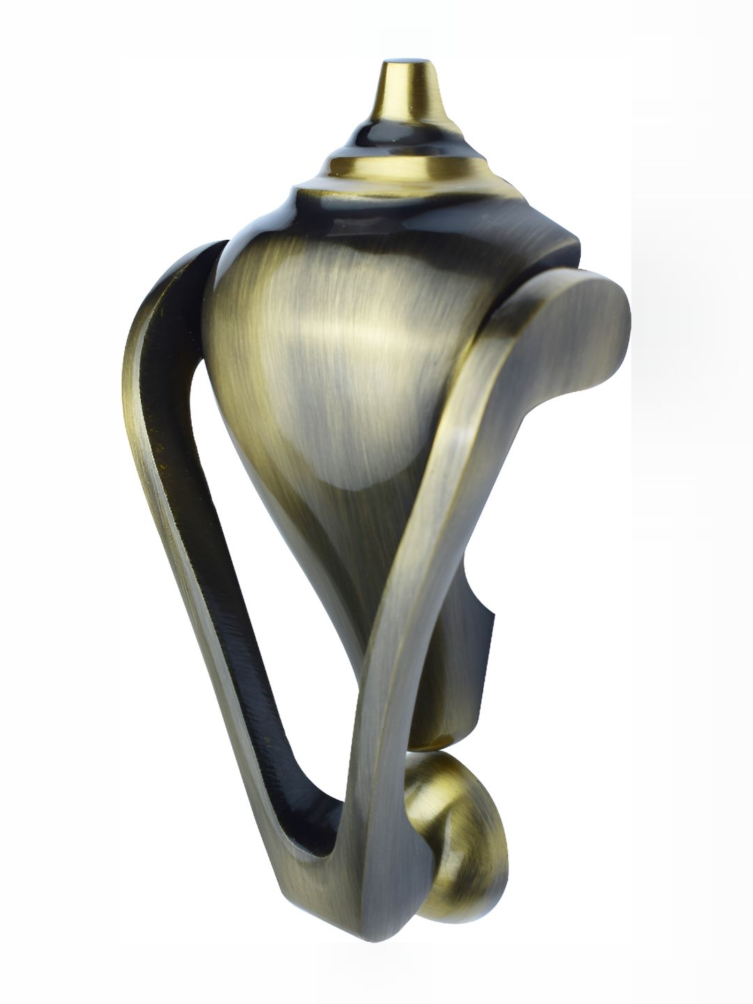 Rab Black & Gold toned Matte Finish Brass Door Handle-picture-16