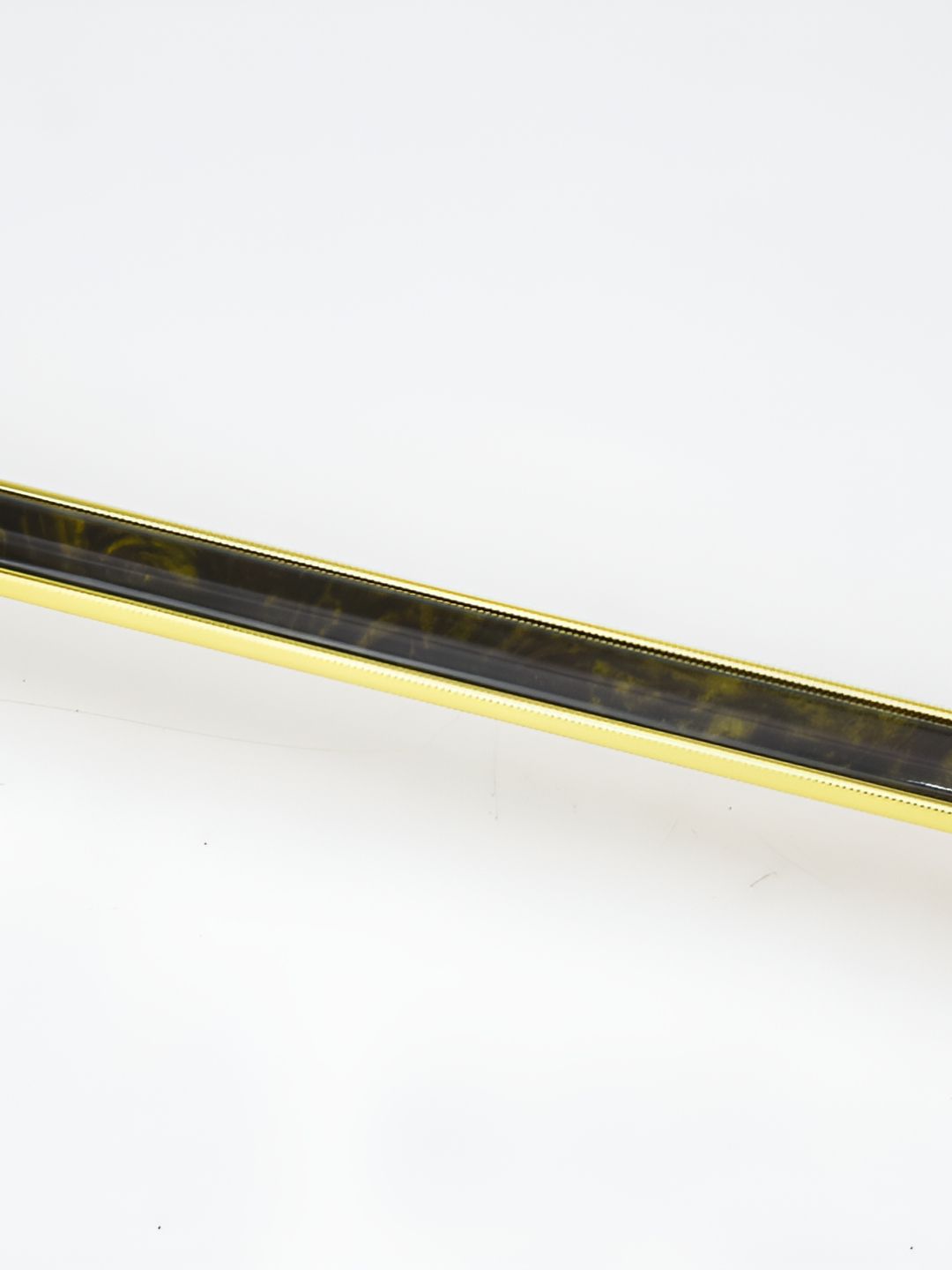 Rab Gold Toned Glossy Finished Zinc & Corningware Drawer Handle-picture-31