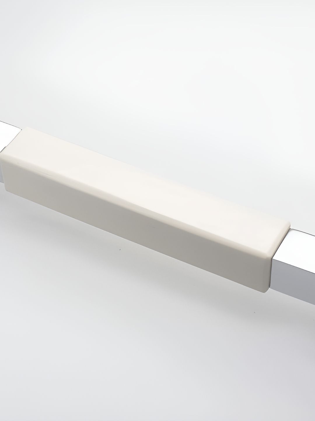 Rab White & Silver Toned Matte Drawer Handle-image-38