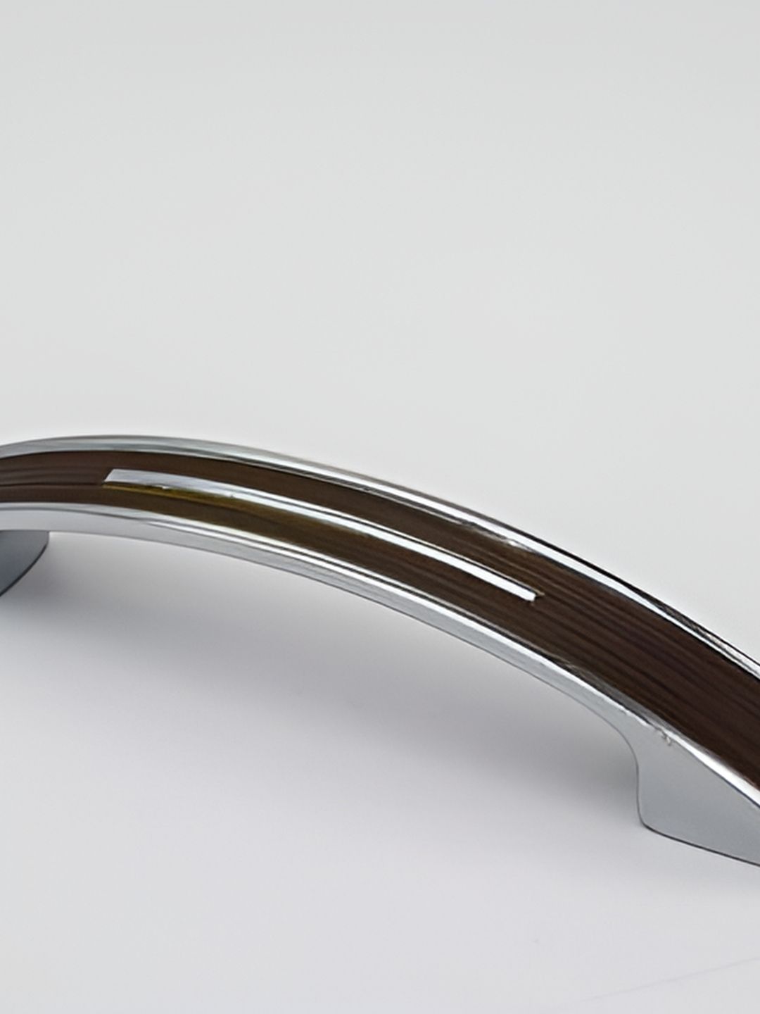 Rab Silver Toned & Brown Matte Finished Door Handle-picture-43