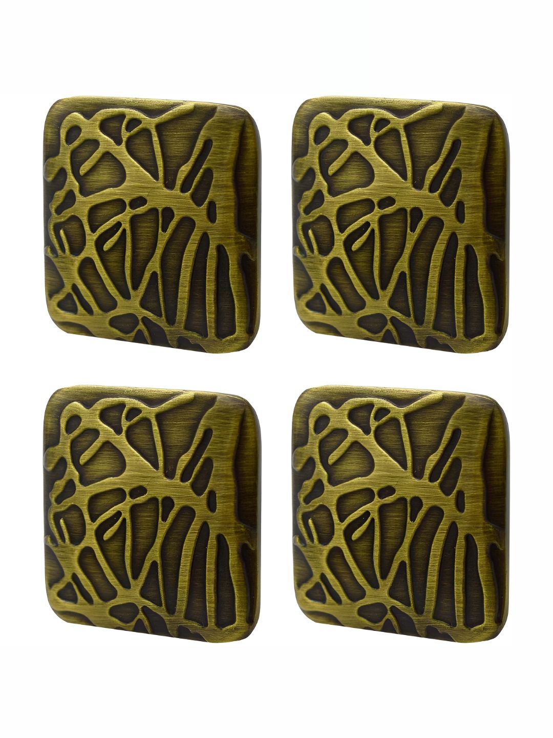 Rab Gold Toned 4 Pieces Zinc Matte Finish Anti-Tarnish Drawer Handle-picture-34