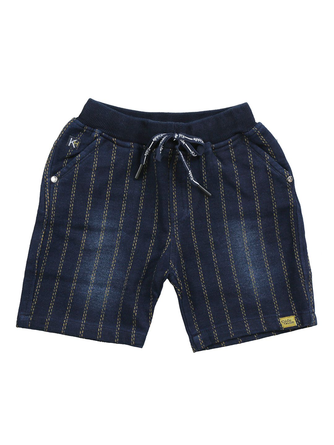BAESD Boys Striped Washed Denim Shorts-picture-38