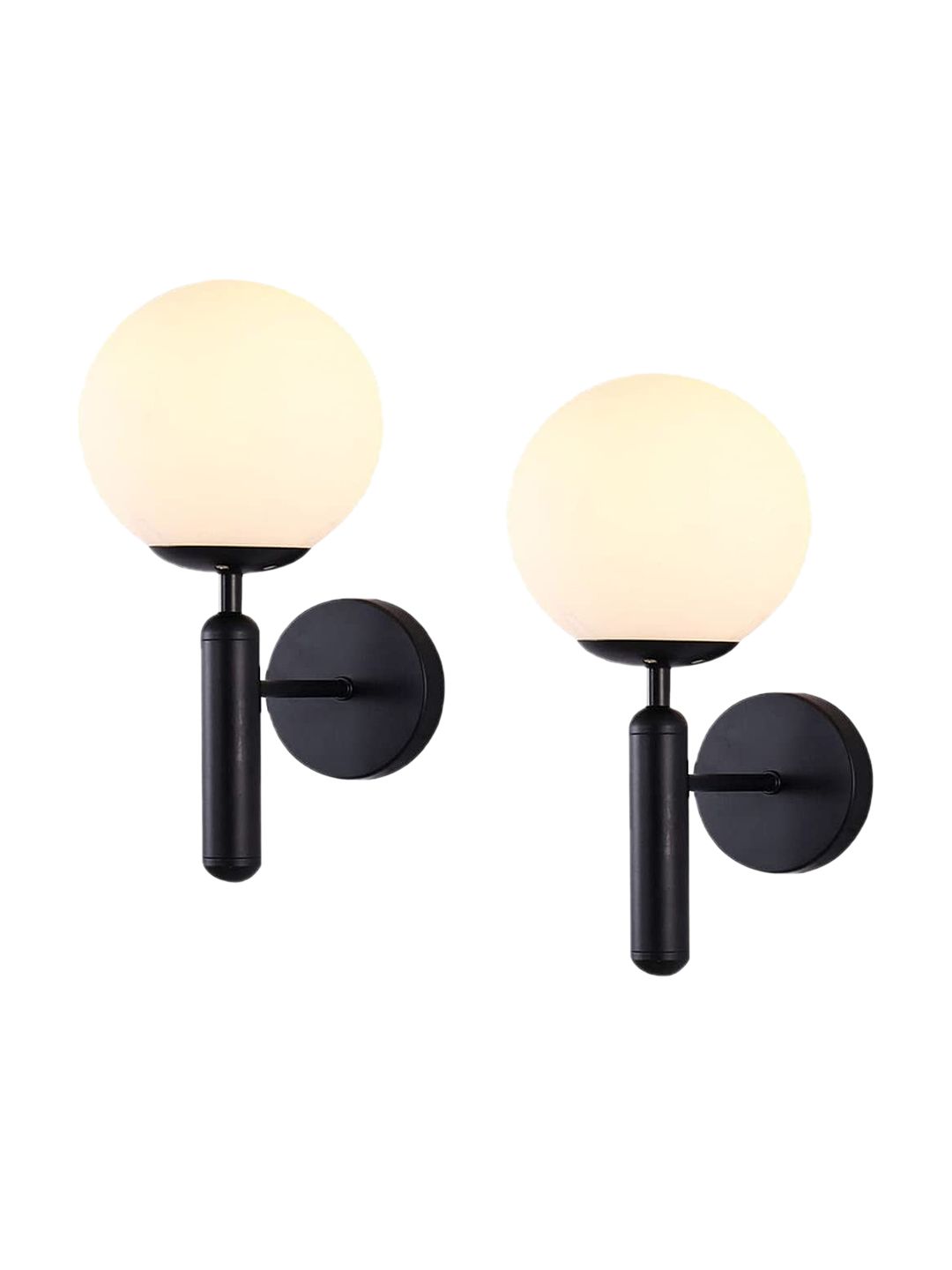 decorativeray White & Black Metal Wall Lamp-image-40