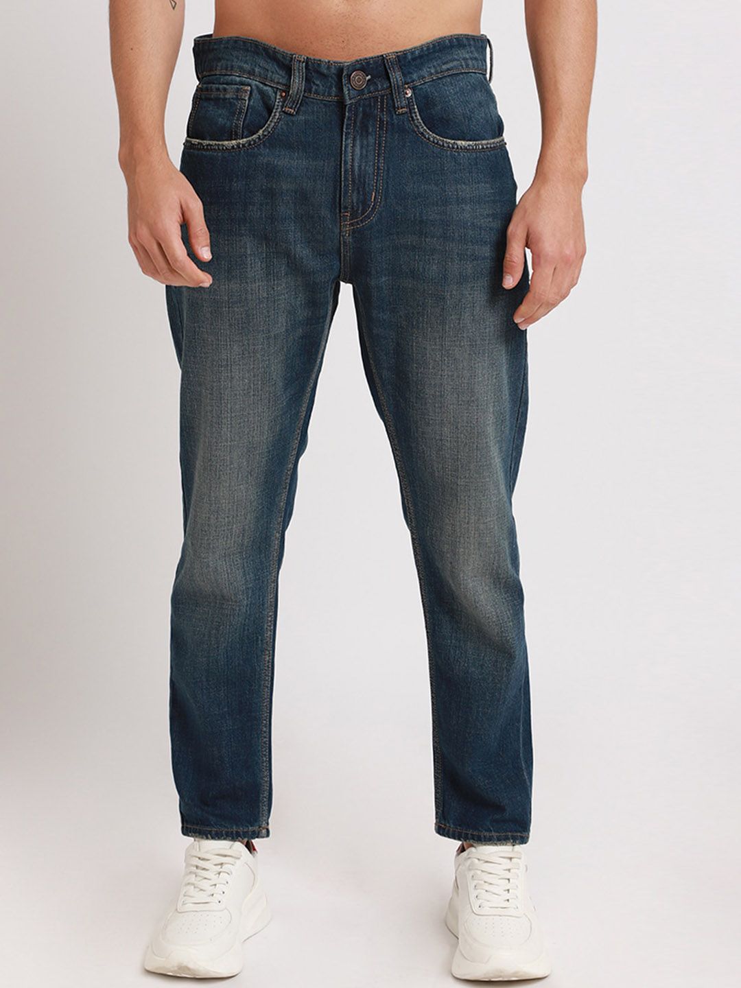 Banana Club Men Jean Slim Fit Cotton Light Fade Jeans-picture-25