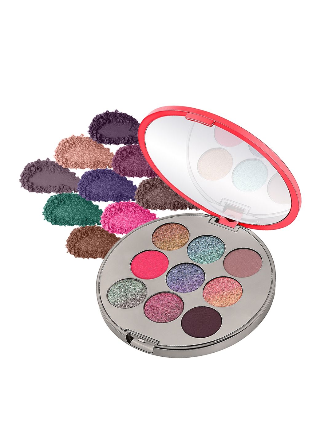 LAMEL Flamy Lumeneyes Easy To Blend Eyeshadow Palette 9g - Karma 401-picture-10