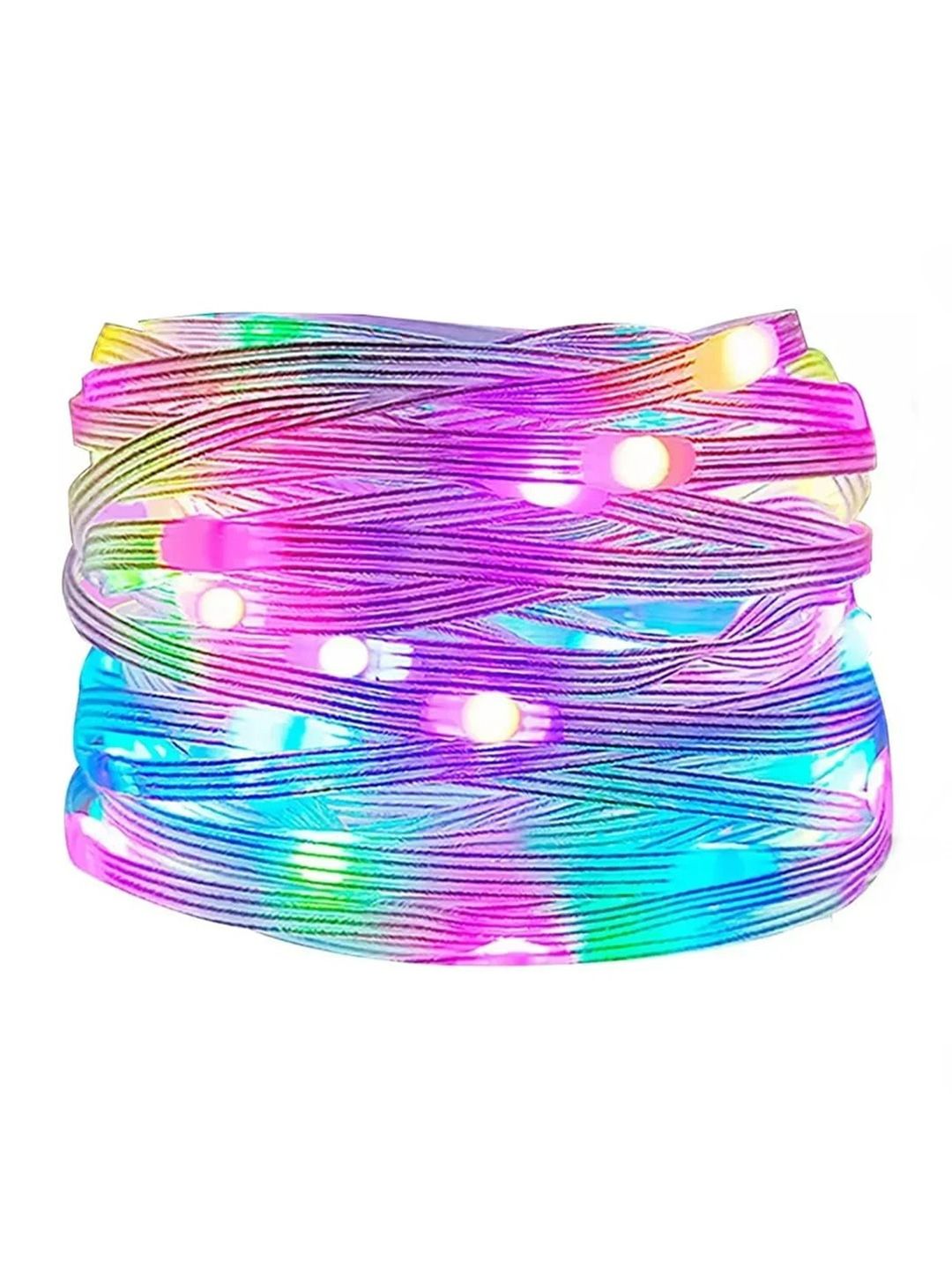 XERGY Blue & Purple RGB Remote DIY Control String Lights-image-16