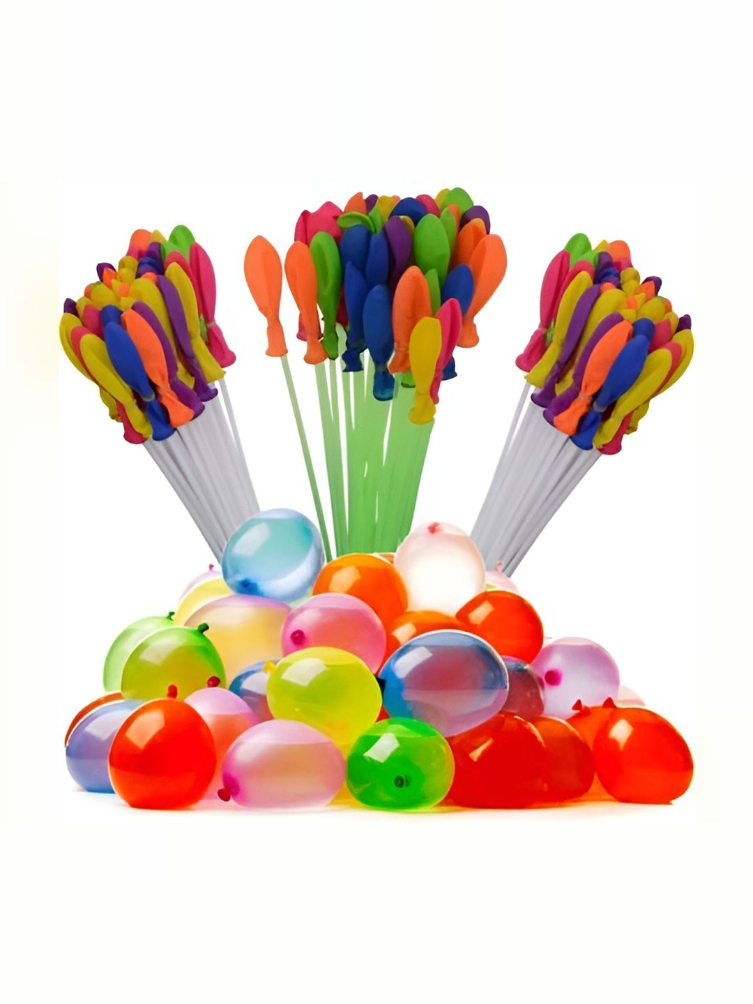 eCraftIndia Red and Yellow 6 Pieces Holi Water Balloons