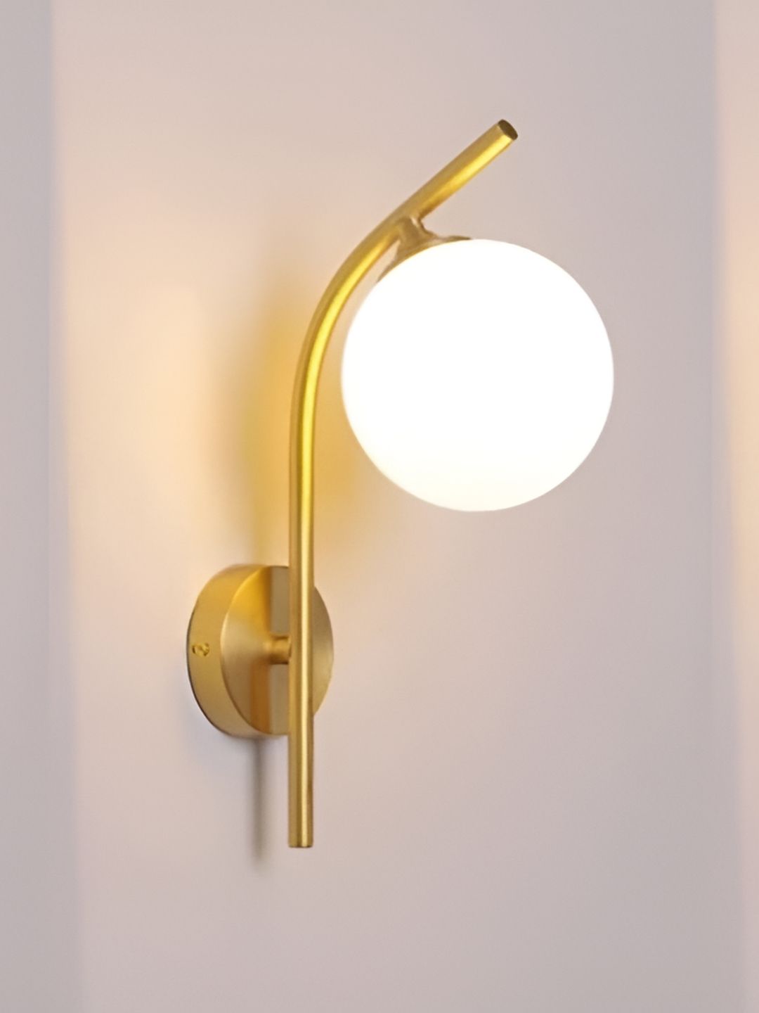 Areezo Gold-Toned 3 Pcs Metal Wall Lamp-image-15