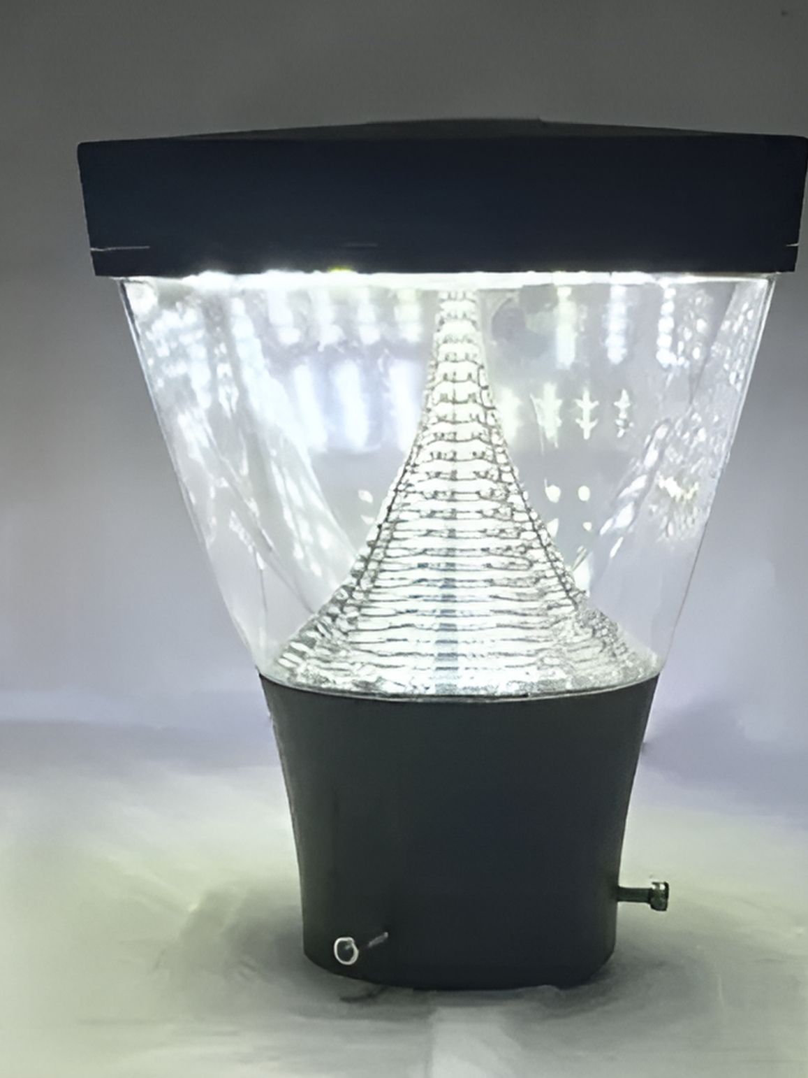 Areezo 2-pcs Grey Outdoor Gate Lamps-picture-58