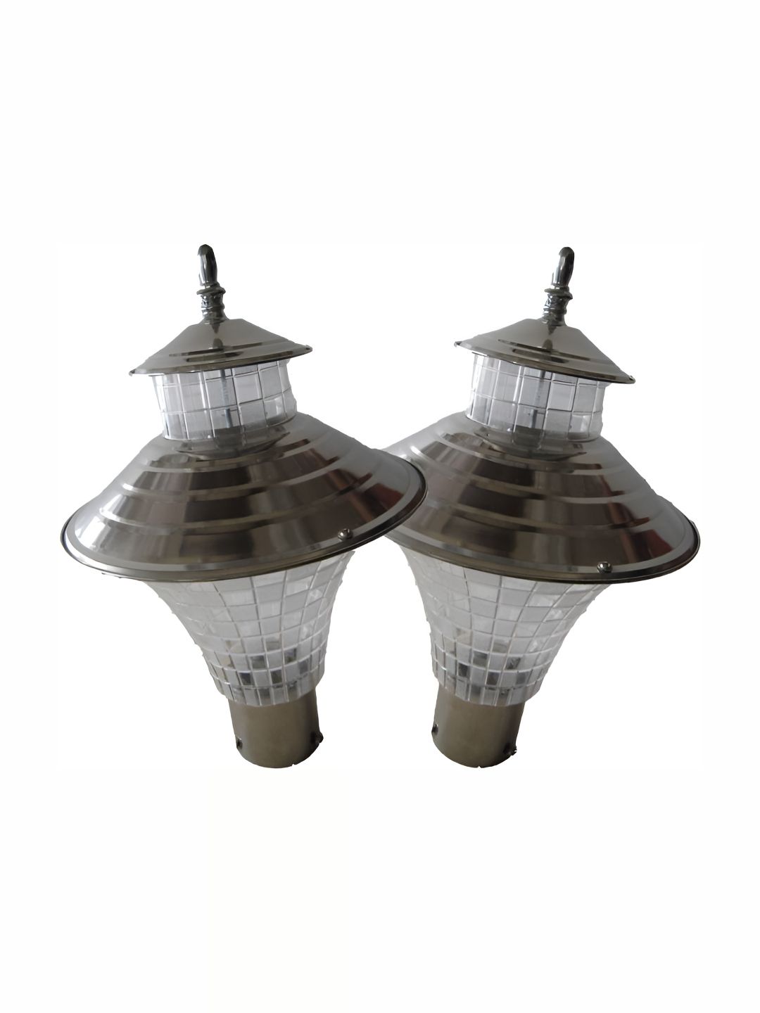 Areezo 2-pcs Transparent Outdoor LED Gate Lamps-picture-46