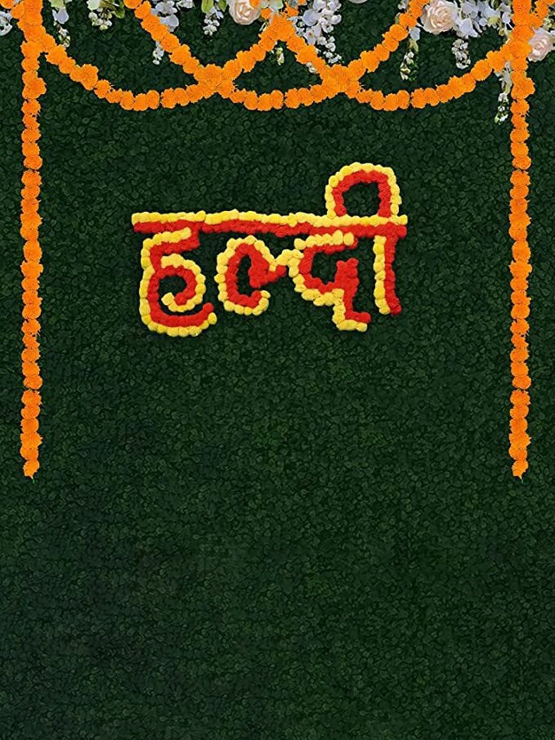 Special You Yellow & Orange Colored Garland & Haldi Banner-picture-32