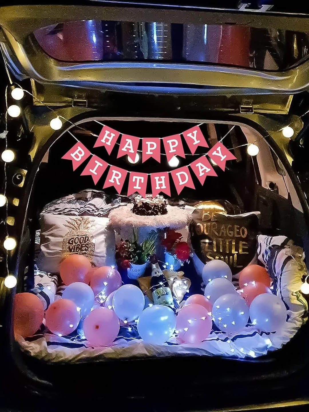 Special You Pink 43 Pieces Happy Birthday Balloons & Banner Decorations