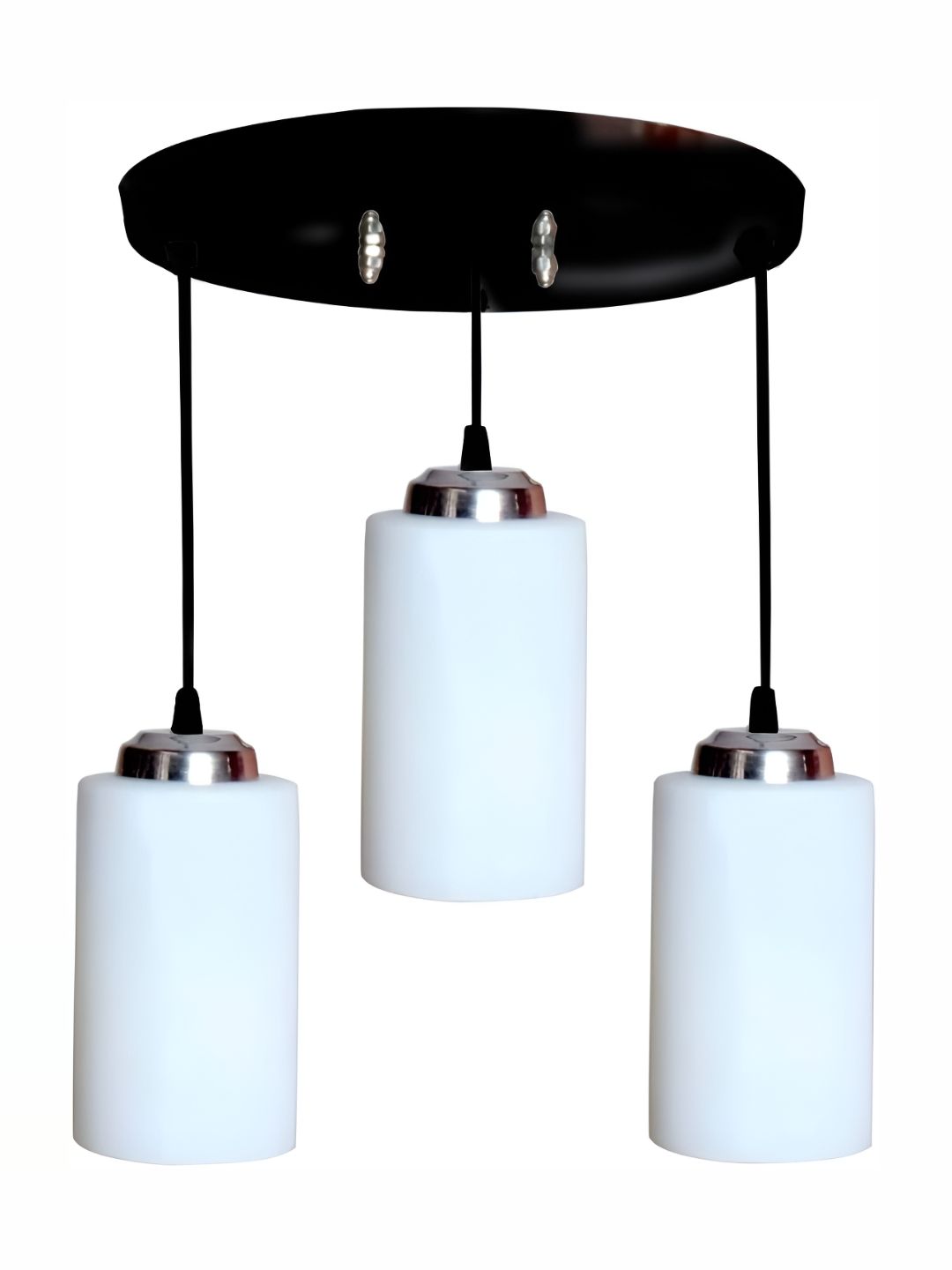 Areezo White & Black Cylindrical Shaped Ceiling Lamp-picture-24