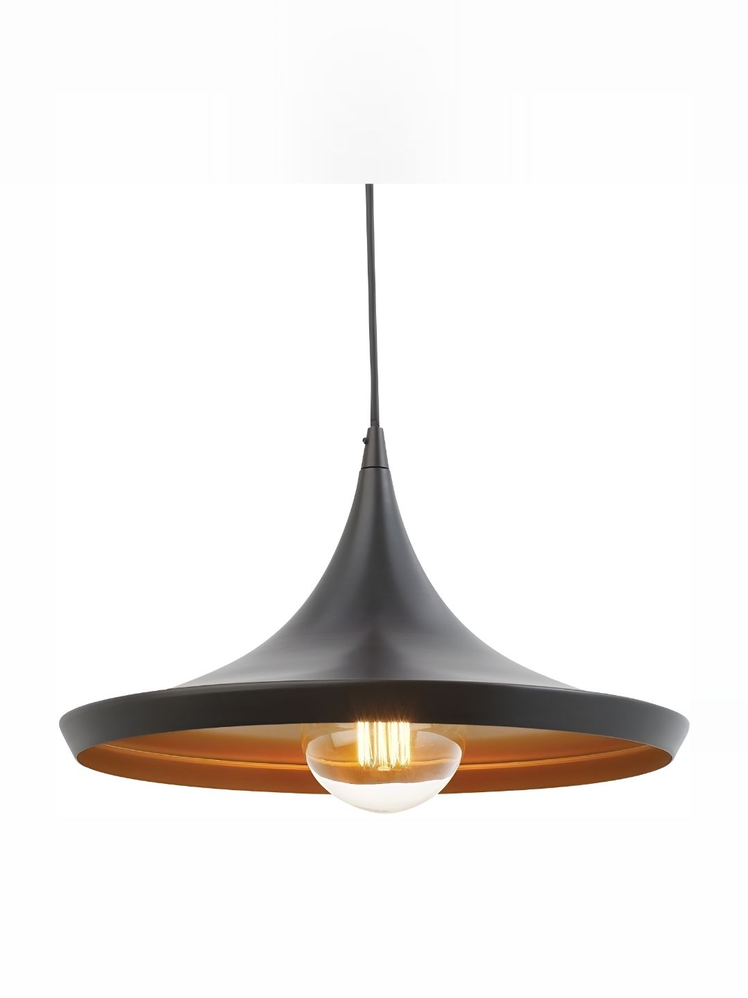 Areezo Black Bell Shaped Ceiling Lamp-image-32