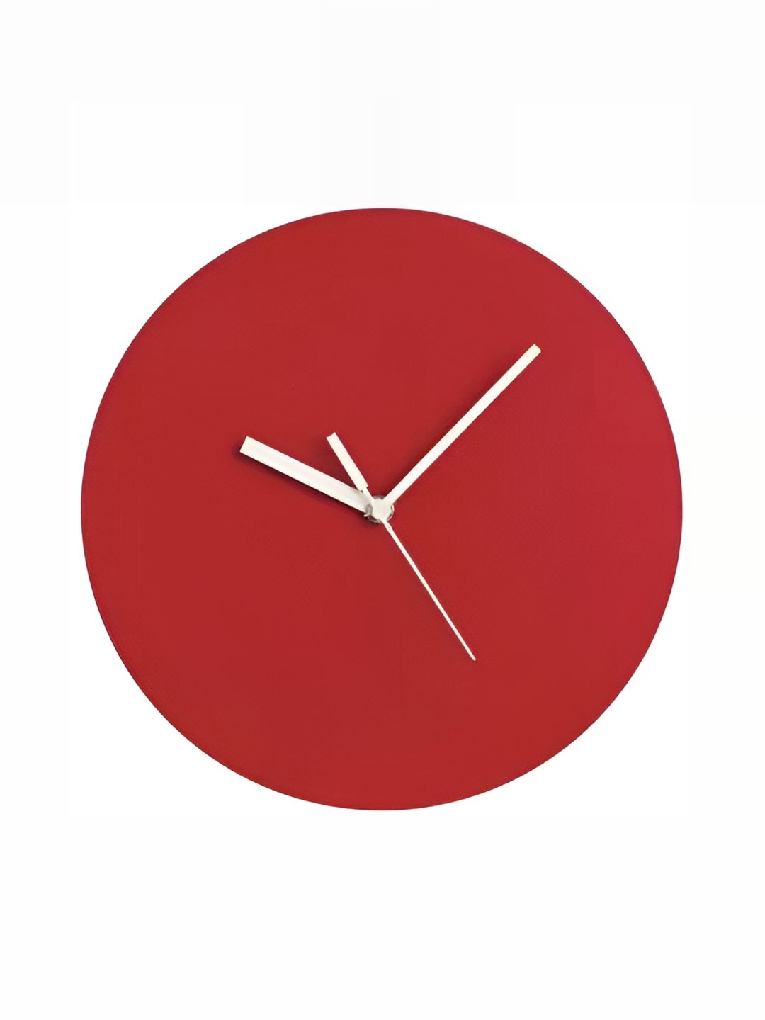 FASTQT Red Analogue Contemporary Wooden Wall Clock-picture-36