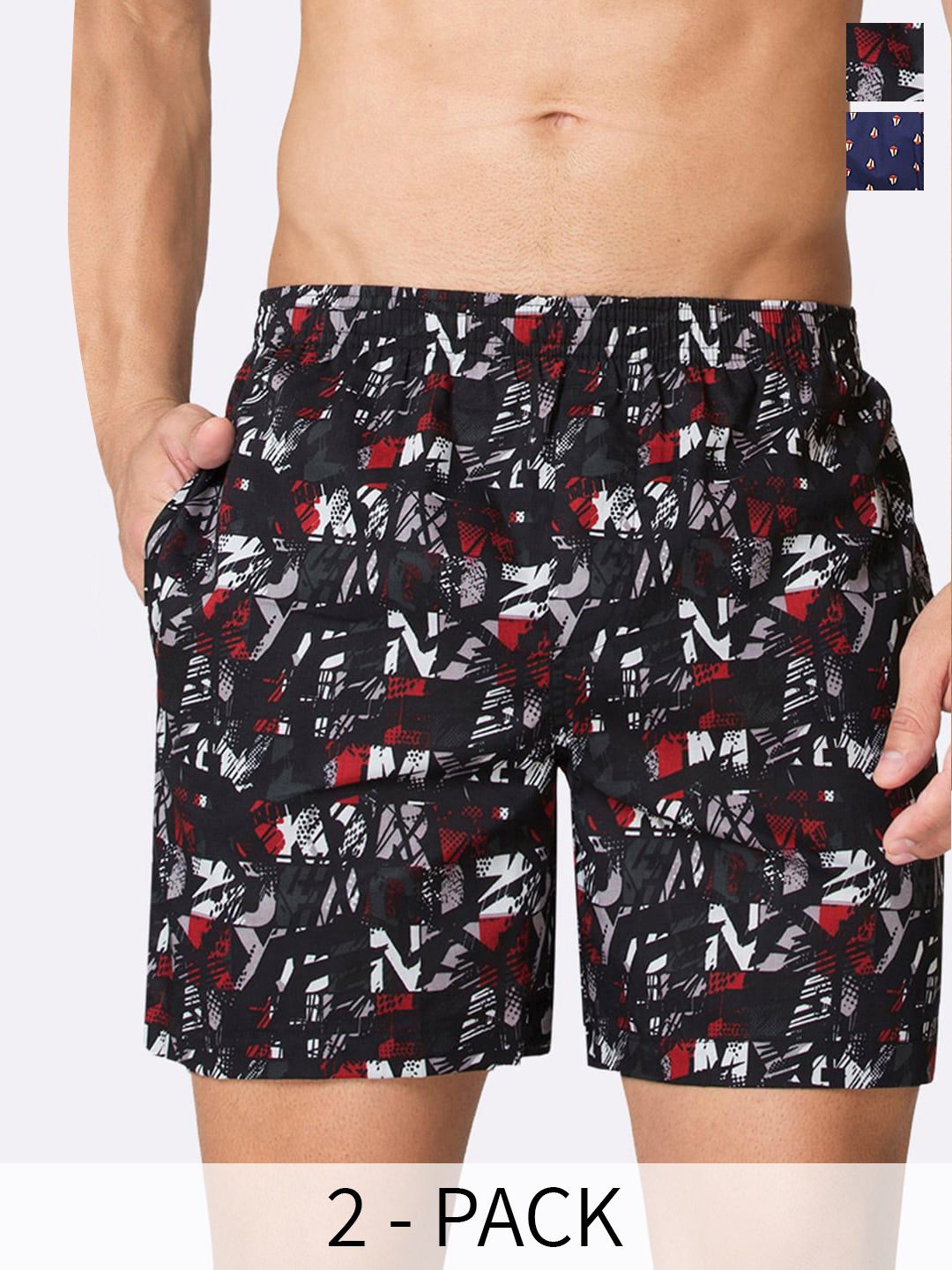Van Heusen Pack Of 3 Printed Pure Cotton Boxers 2113632-1-21684380-image-47