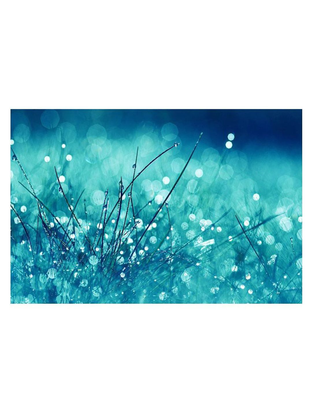 British Terminal Blue & White Paper Floral and Botanical Paintings Wall Art-picture-1