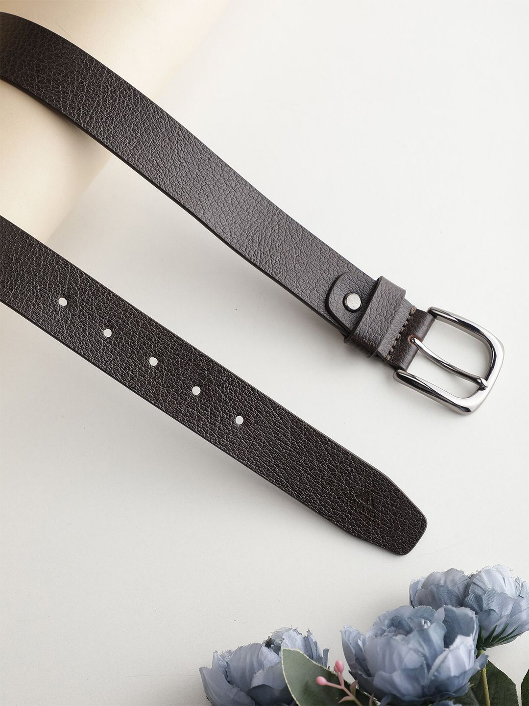 Alvaro Castagnino Men Textured Leather Formal Belt-picture-31