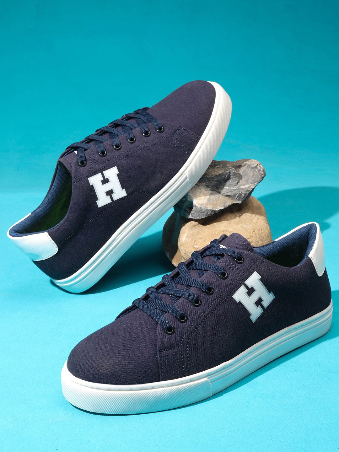 Harvard Men Round Toe Lace Up Lightweight Sneakers-picture-18