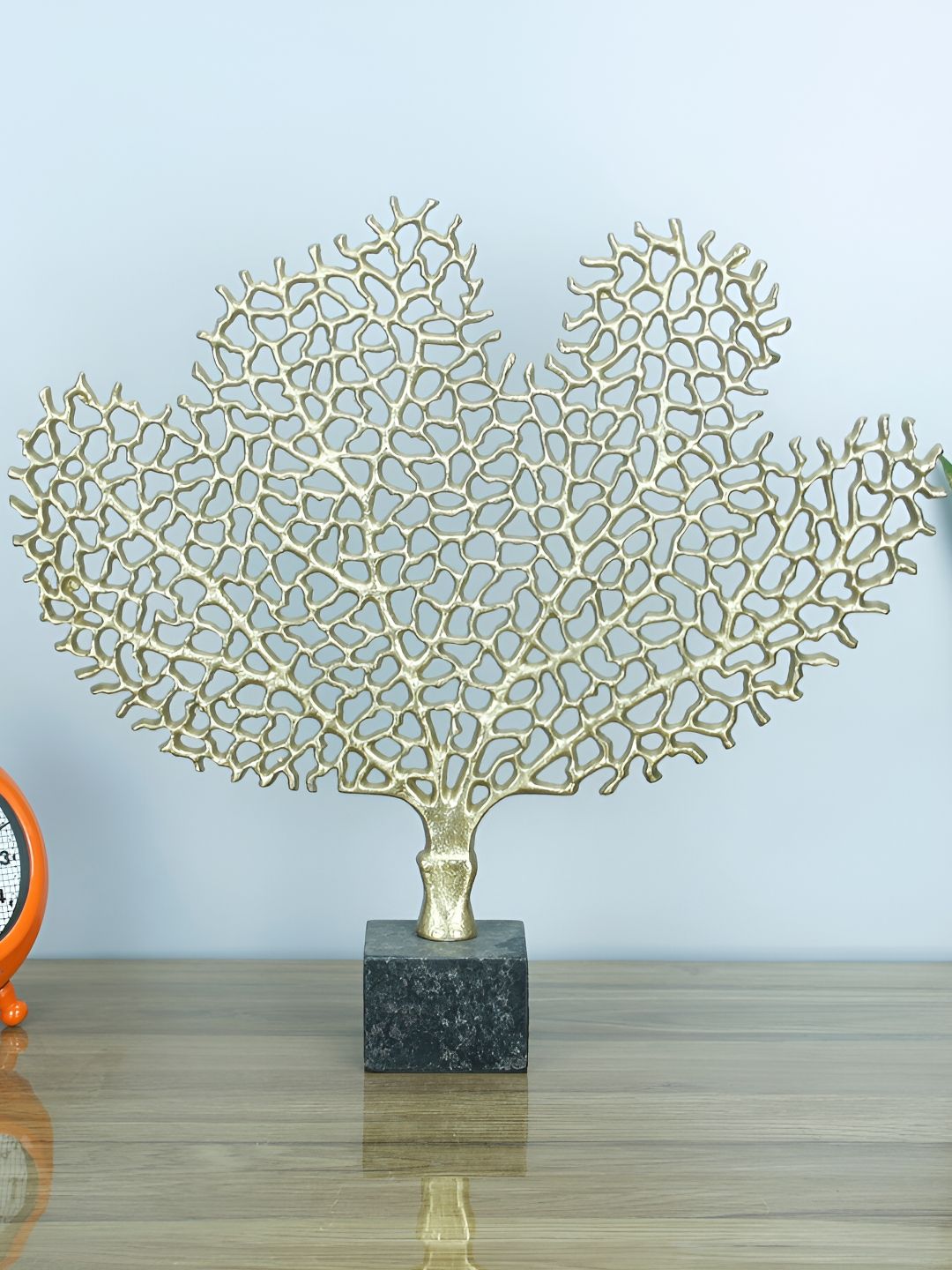 Maison Modern Gold-Toned Tree Sculpture Figurine Showpiece-image-6