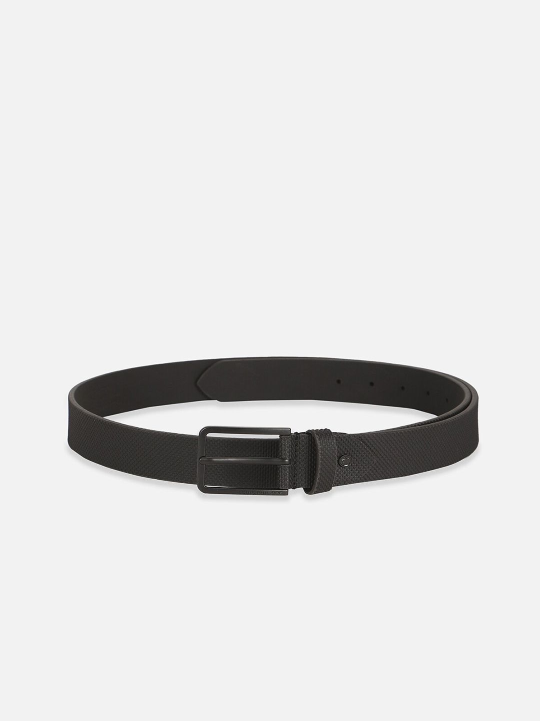 Louis Philippe Men Textured Genuine Leather Formal Belt
