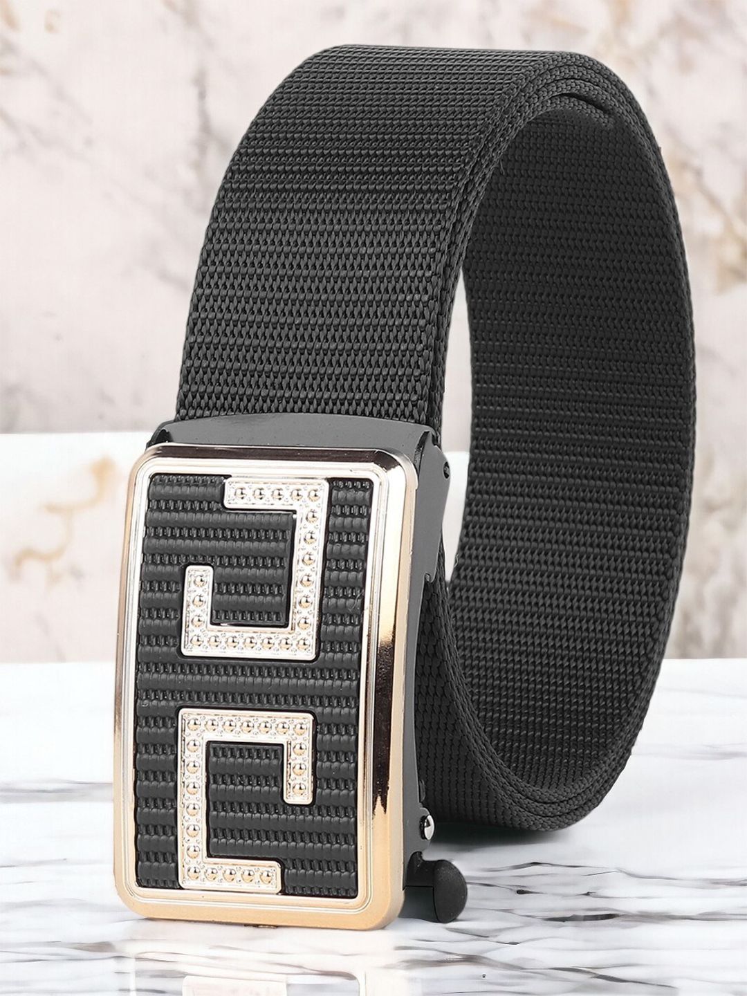 The Roadster Lifestyle Co. Men Textured Belt-picture-13