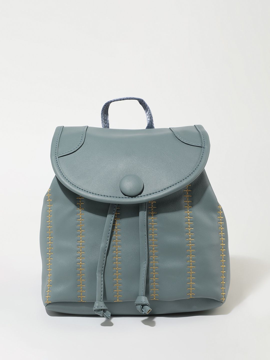 LULU & SKY Striped Ergonomic Embroidered Backpack-picture-53
