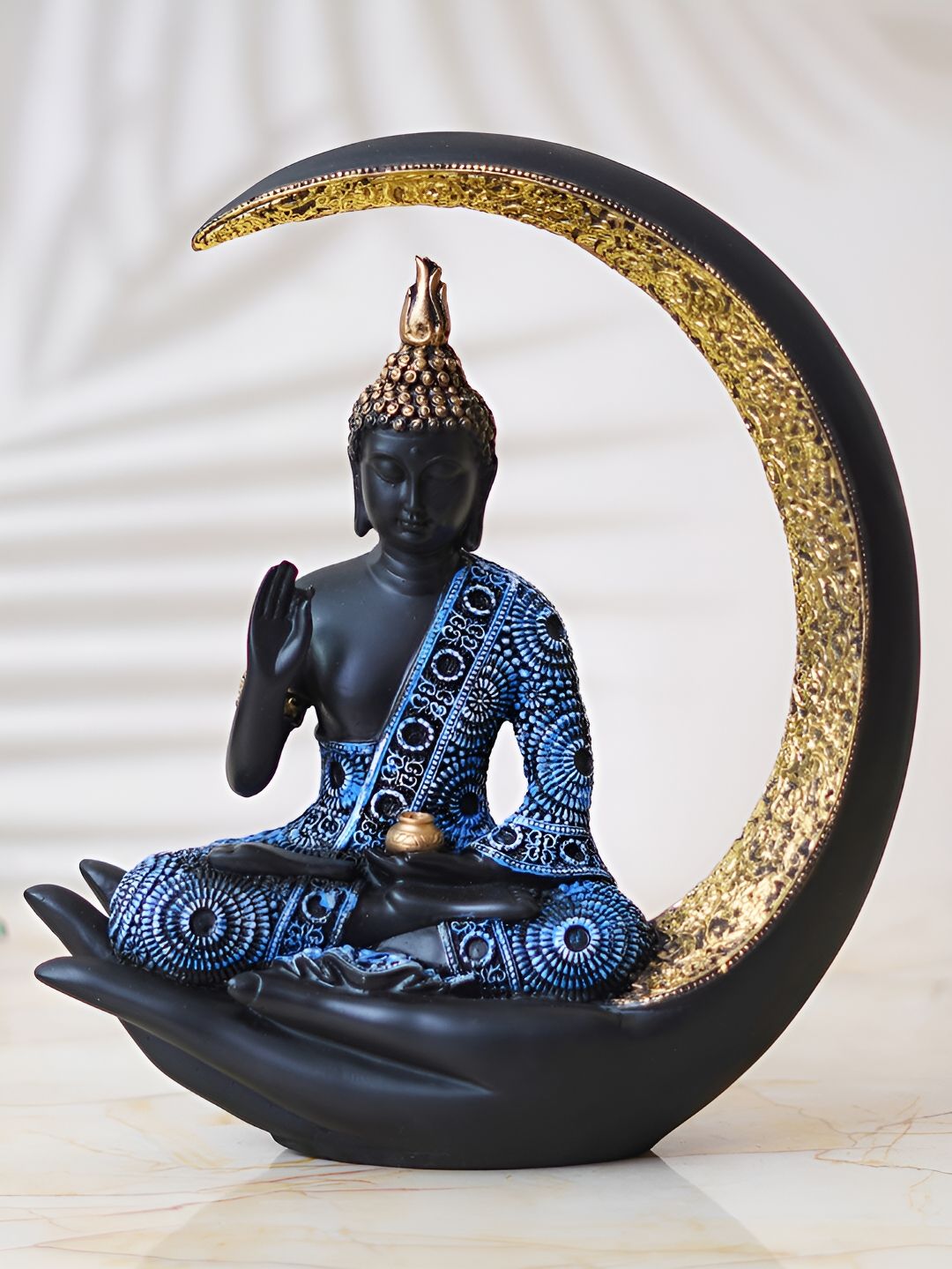 eCraftIndia Blue Religious Idol Showpiece-image-25