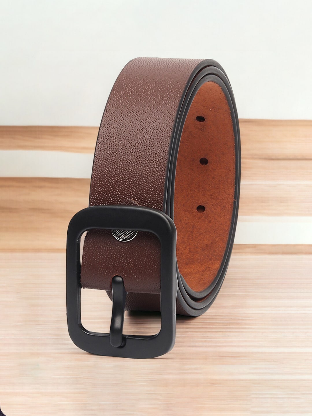 Provogue Men Leather Formal Belt