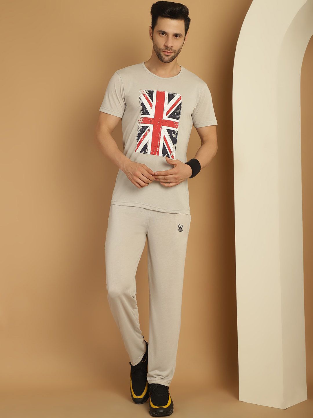 mack jonney VIMAL JONNEY Printed T-Shirt With Trousers Tracksuit-picture-40