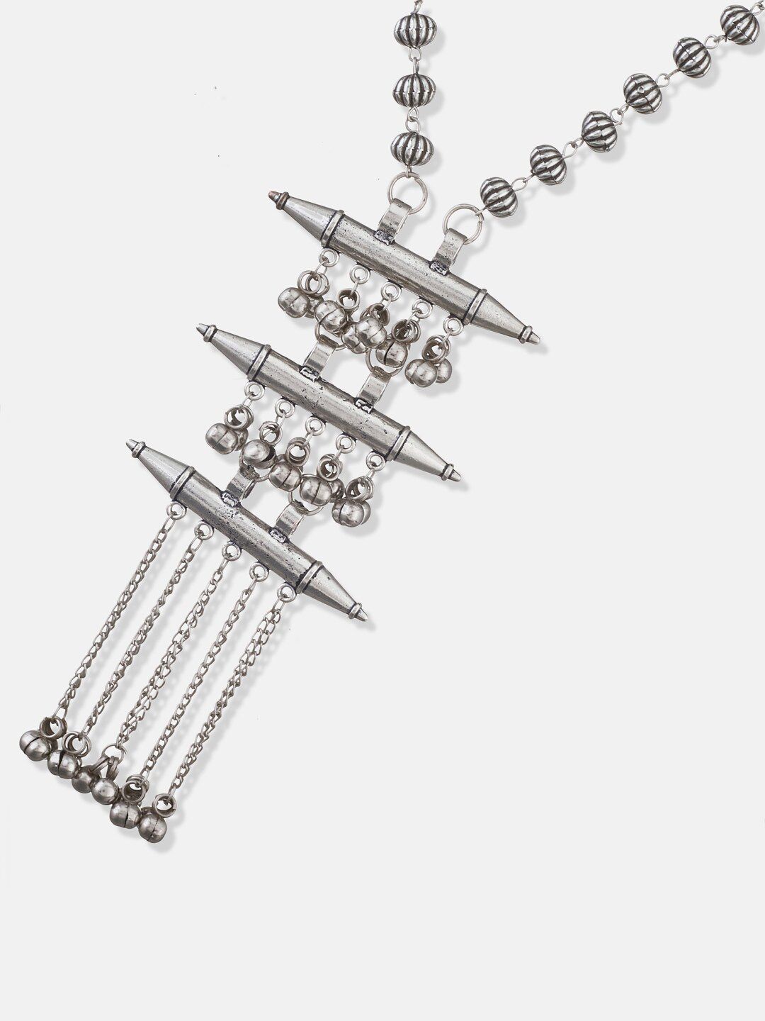 ATIBELLE German Silver Silver-Plated Necklace