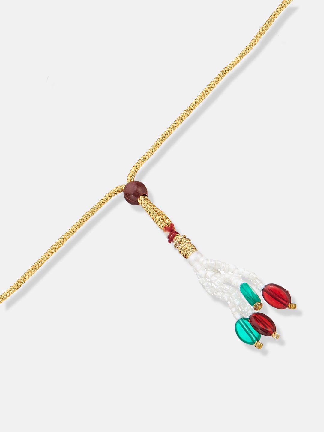 ATIBELLE Gold-Plated Stones-Studded Jewellery Set