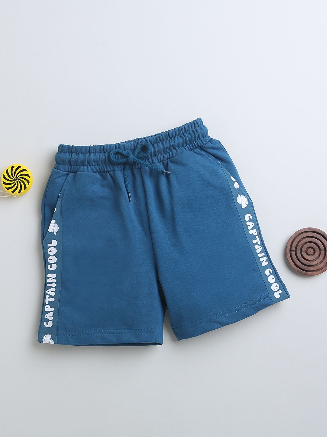 BUMZEE Boys Mid-Rise Cotton Shorts-picture-48