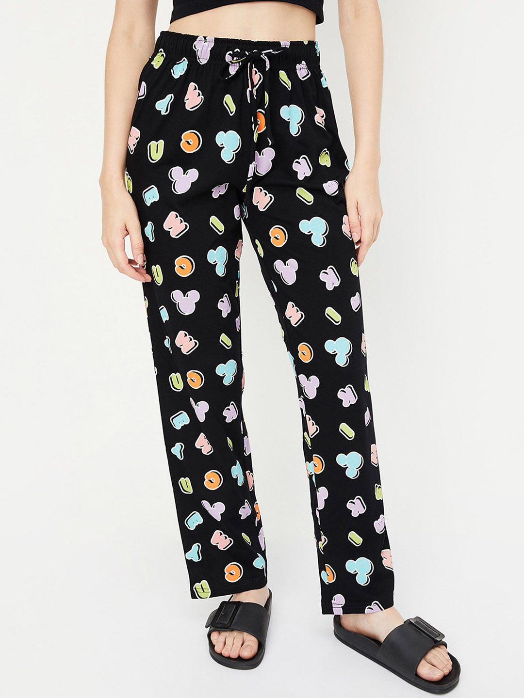 max Women Printed Pure Cotton Lounge Pant-picture-36