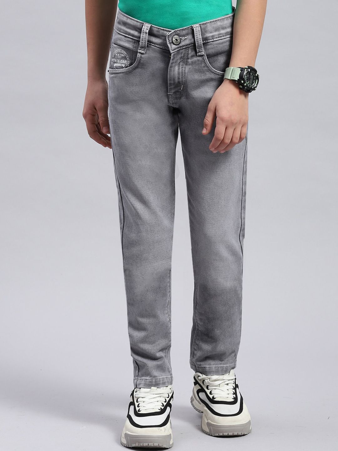 Monte Carlo Boys Heavy Fade Clean Look Jeans-picture-40