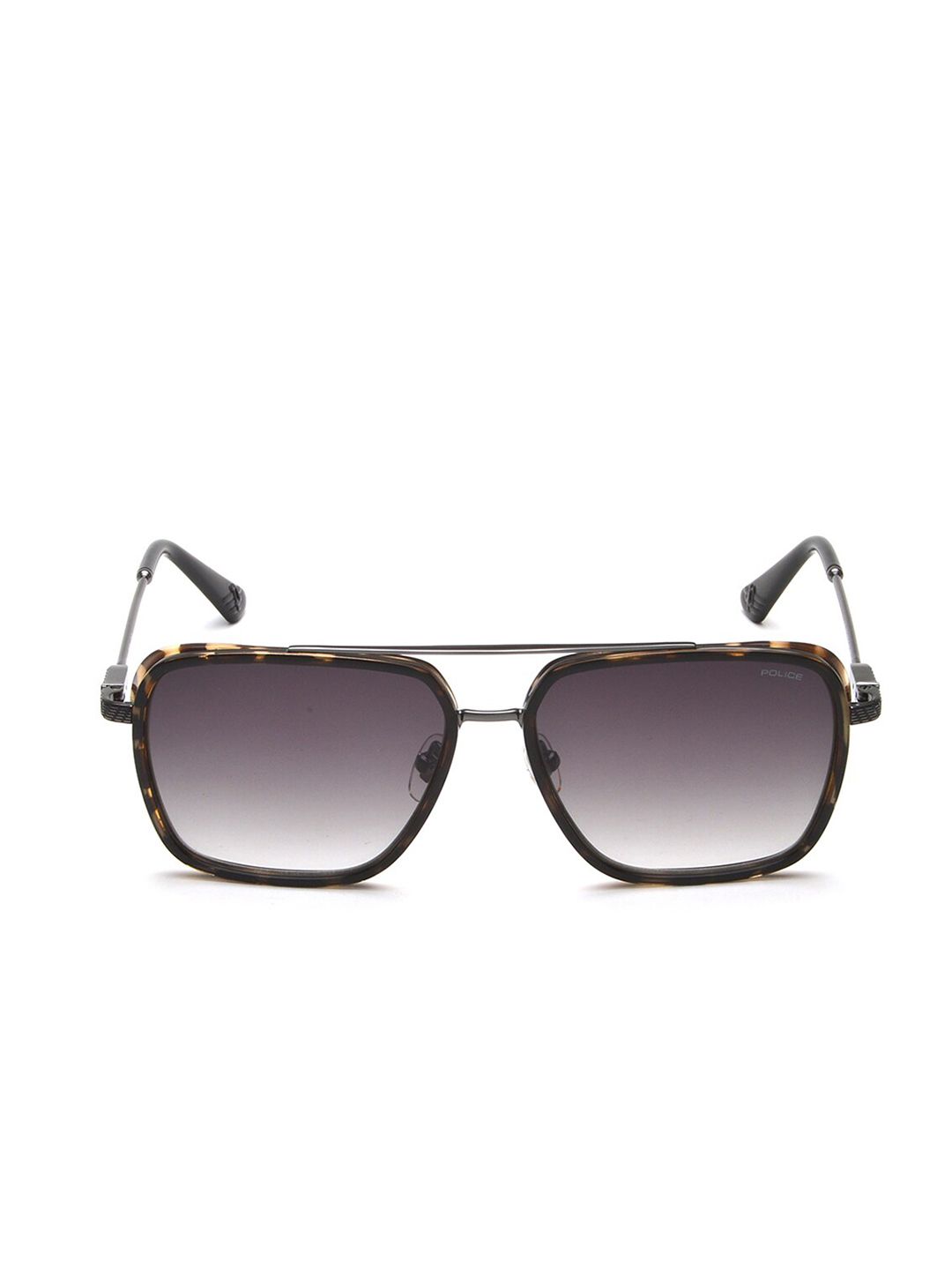 Police Men Square Sunglasses with UV Protected Lens SPLP59K57568SG-image-38