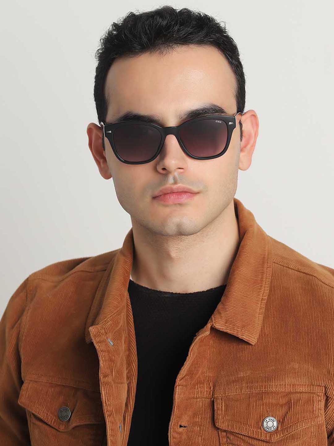 IDEE Women Square Sunglasses with UV Protected Lens-IDS3084C1SG-picture-22