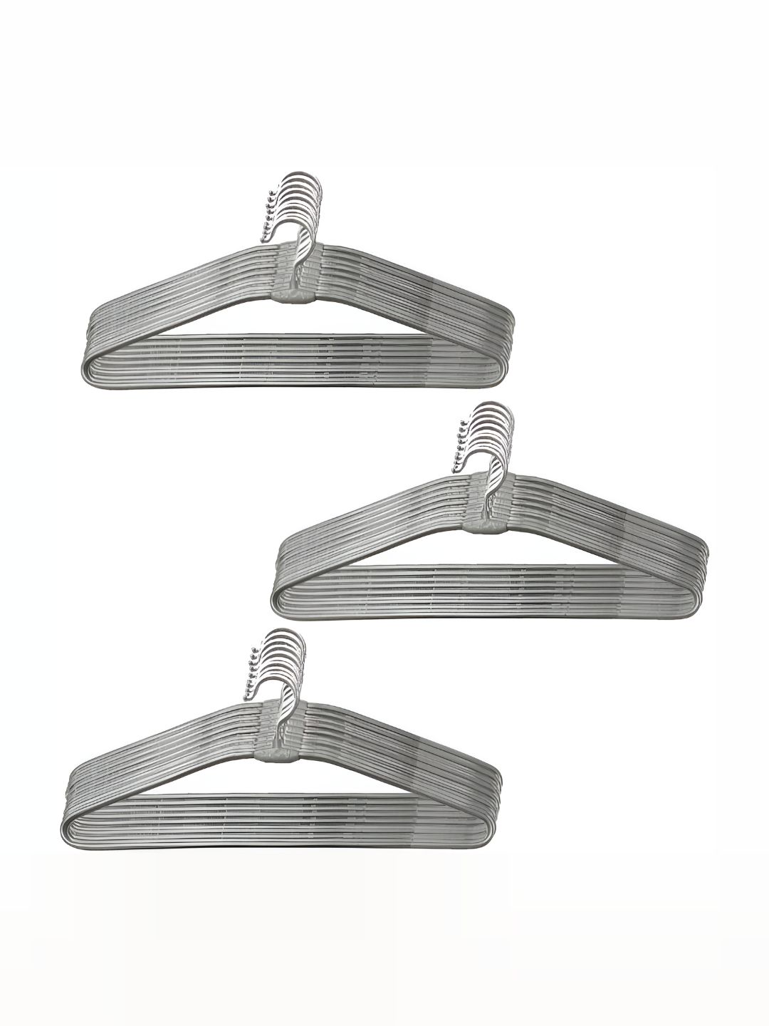 SINAL 30 Pieces Steel Cloth Hangers