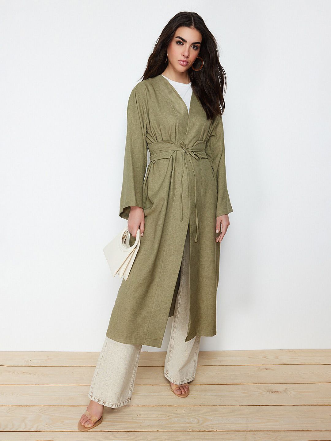 Trendyol Women Longline Shrug-image-42