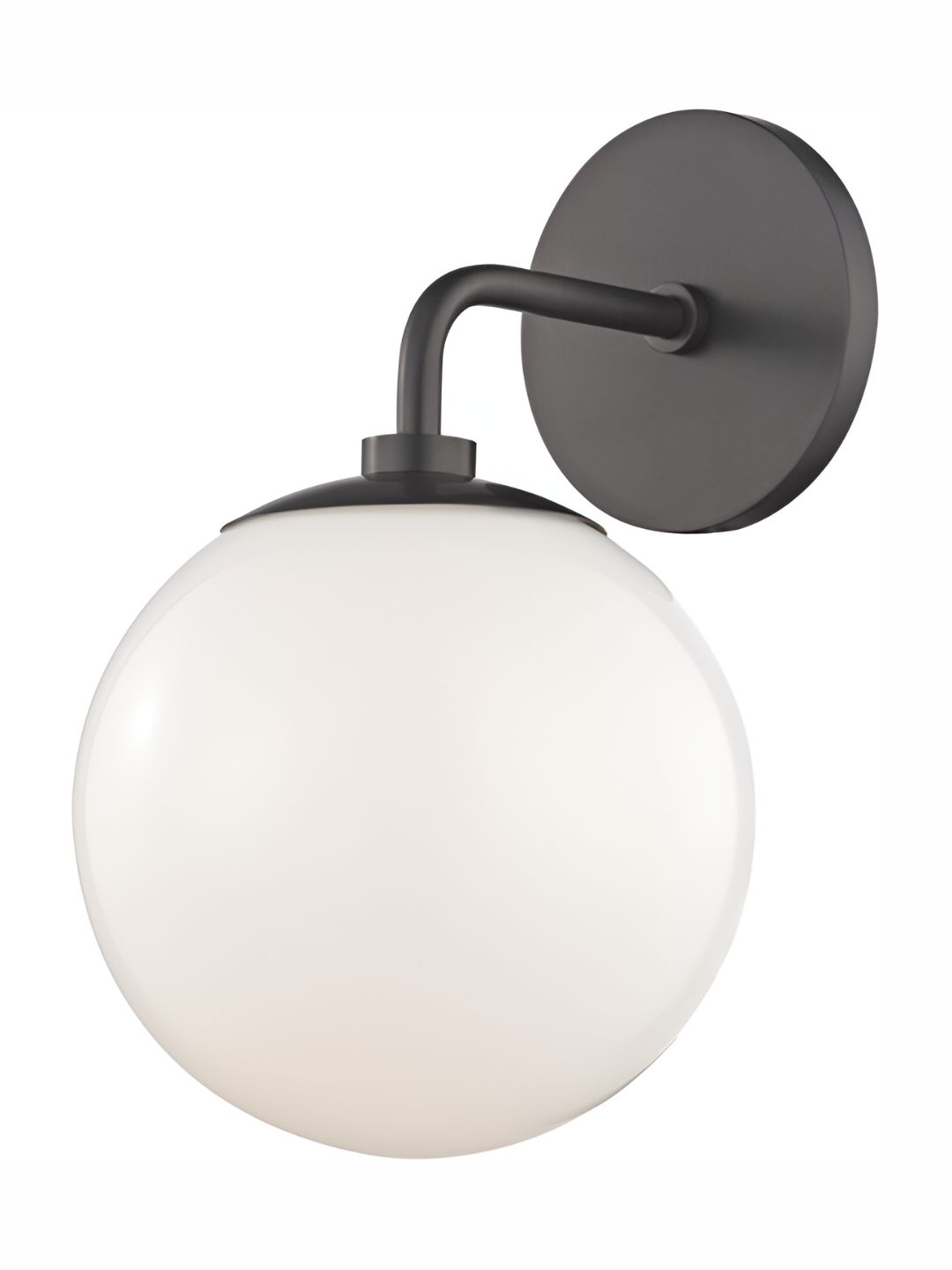 Whiteray Black & White Metal Contemporary Spherical Shaped Wall Lamp-picture-33