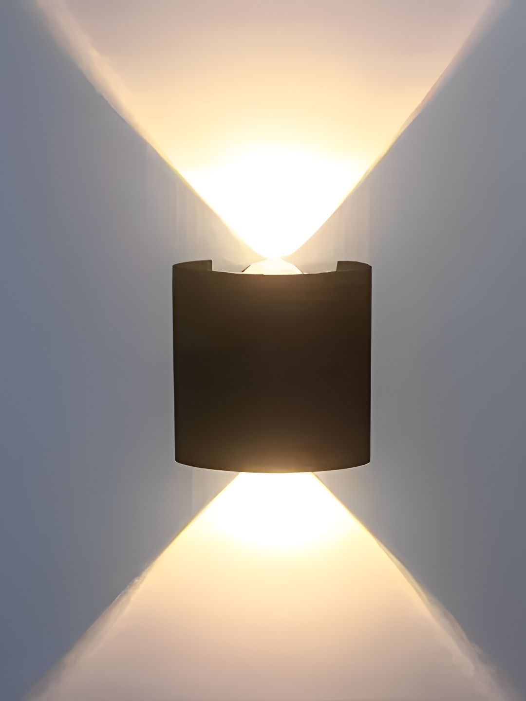 Whiteray Black & White Metal Quirky Cylinder Shaped Wall Lamp-picture-28