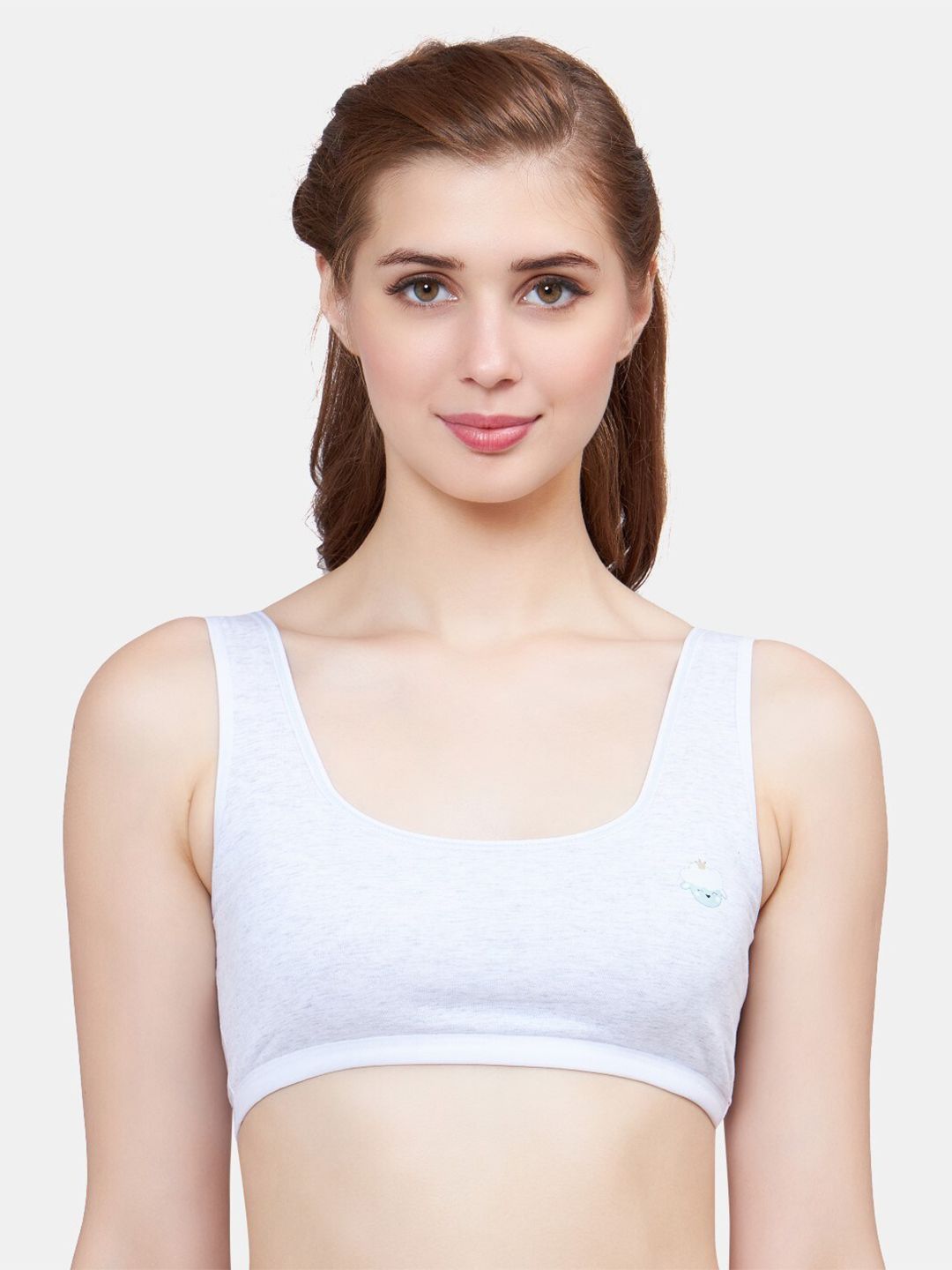PLUMBURY Girls Non padded Seamless Cotton Beginners Bra With All Day Comfort-picture-40