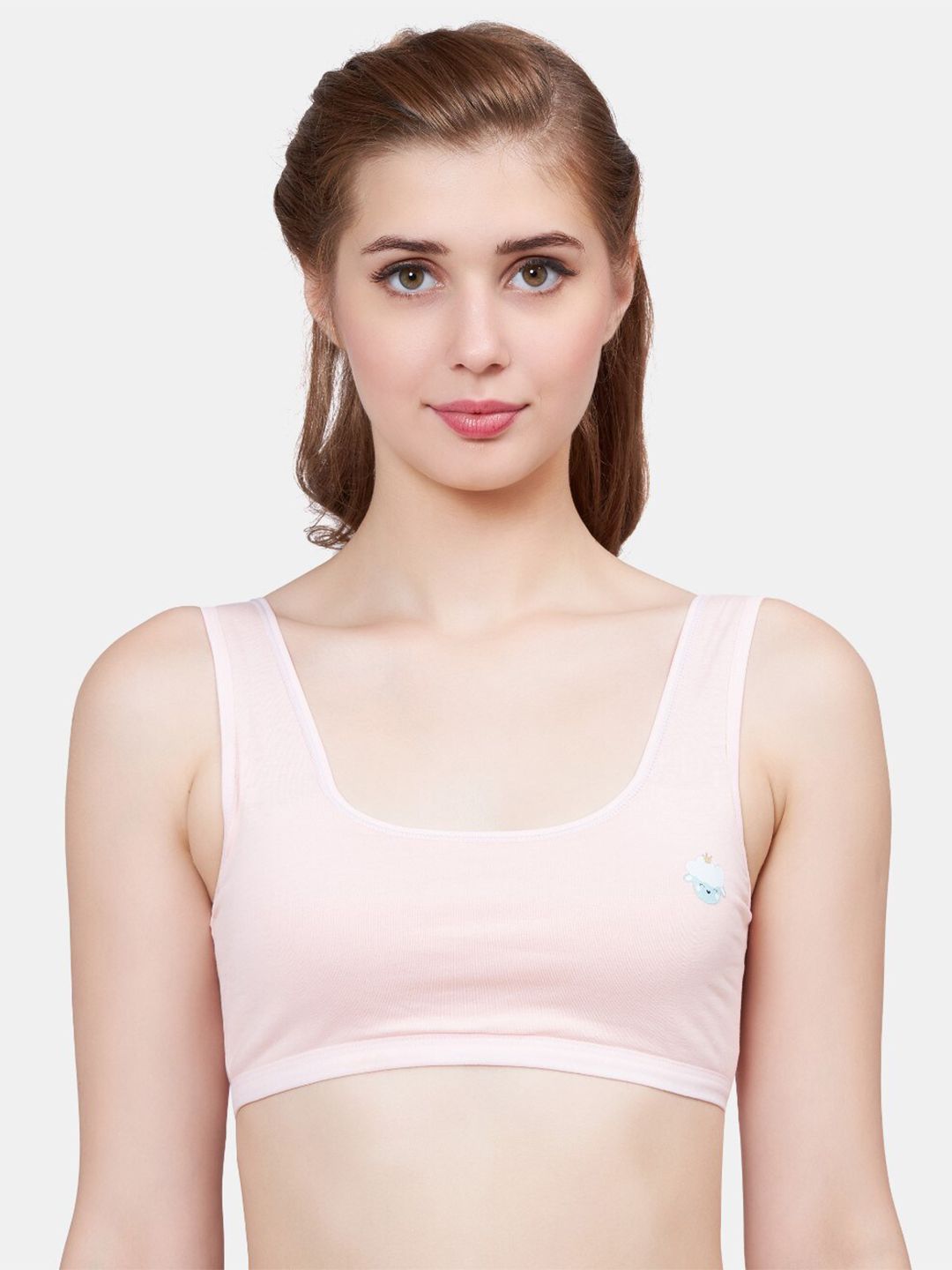 PLUMBURY Girls Full Coverage Non Padded Beginners Bra With All Day Comfort-picture-11