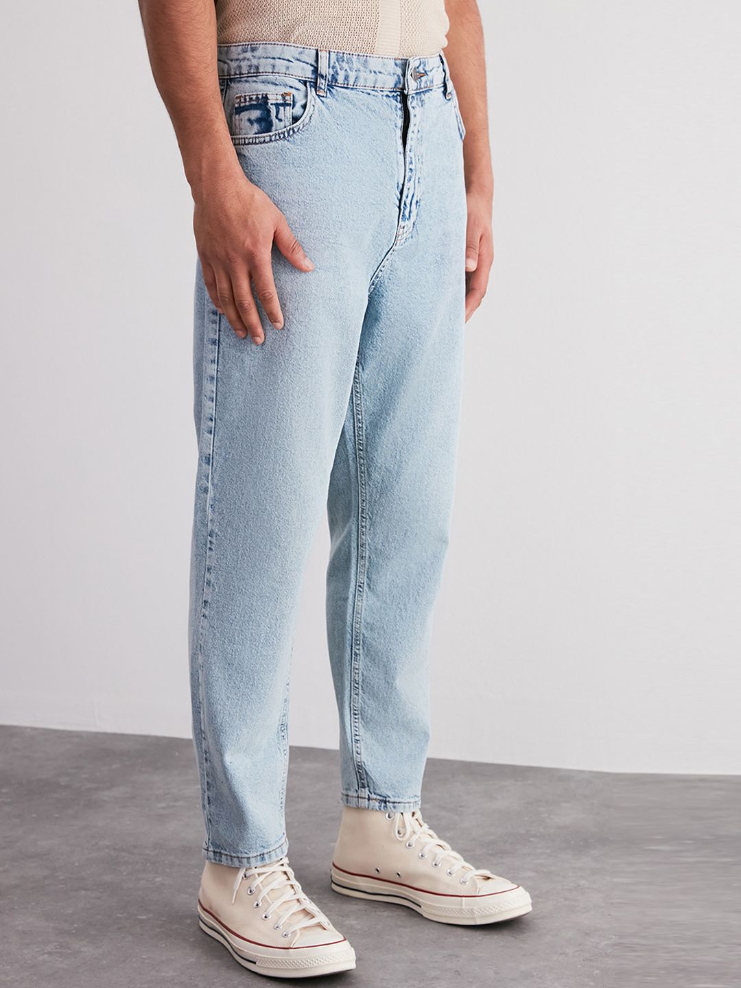Trendyol Men Mid Rise Jeans-image-2