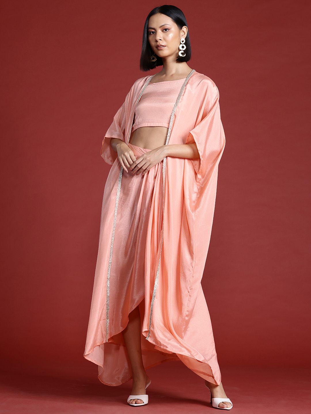 all about you Top with Skirt & Shrug Co-Ord Set-picture-28