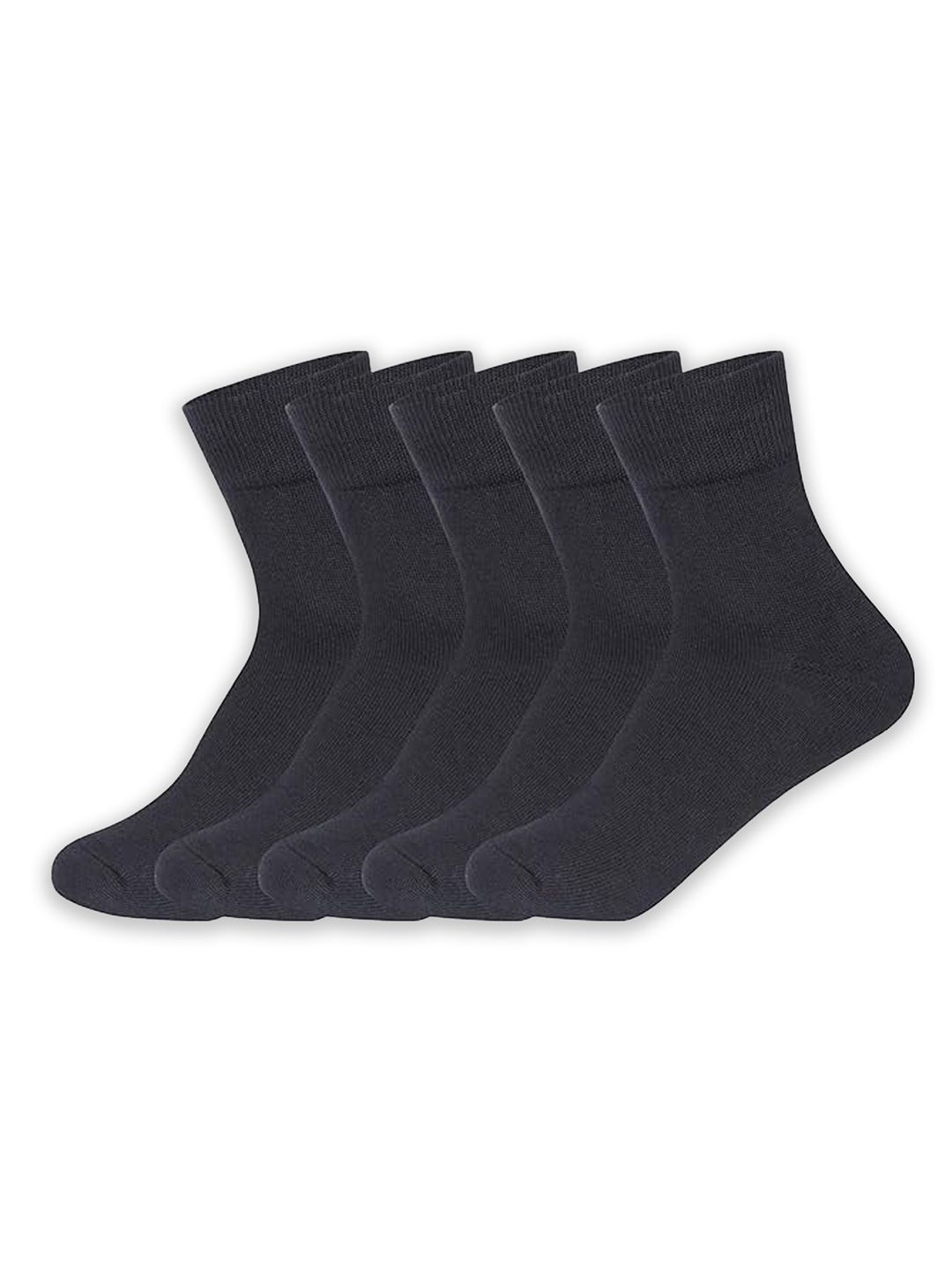 Supersox Kids Pack Of 5 Combed Cotton Ankle Length Socks-picture-12