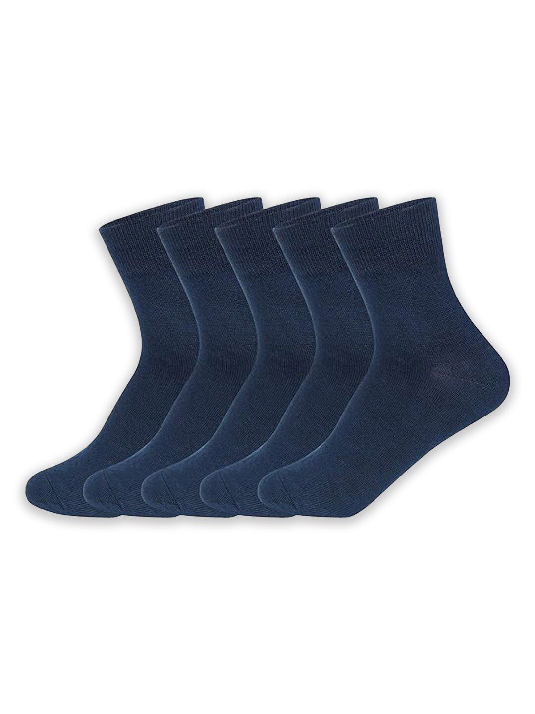 Supersox Kids Pack Of 5 Combed Cotton Ankle Length Socks-picture-17