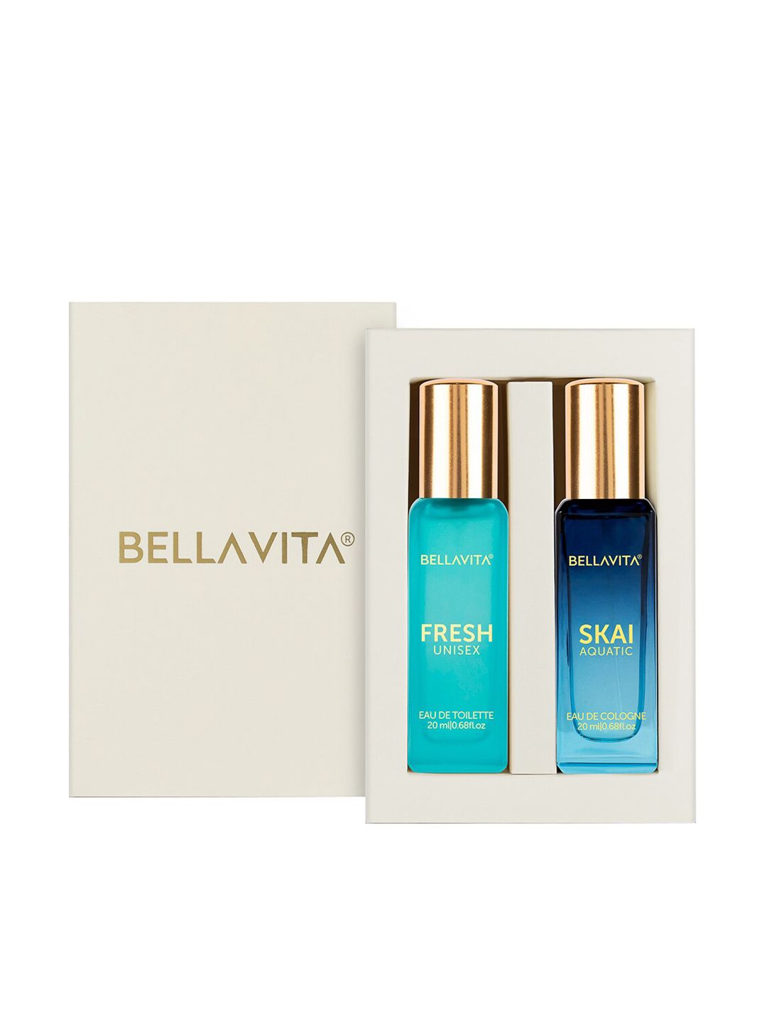 bella vita organic Bella Vita Set of Fresh Eau De Toilette & Skai Aquatic Eau de Cologne - 20ml Each-picture-13